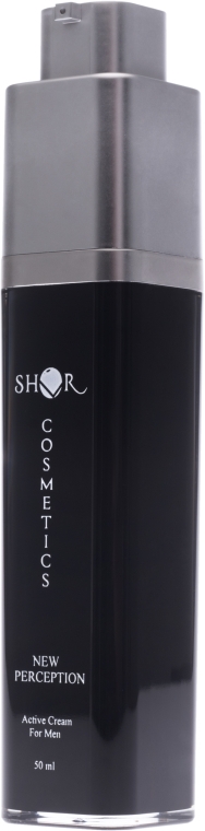 Мужской антивозрастной крем для лица - Shor Cosmetics New Perception Active Cream For Men