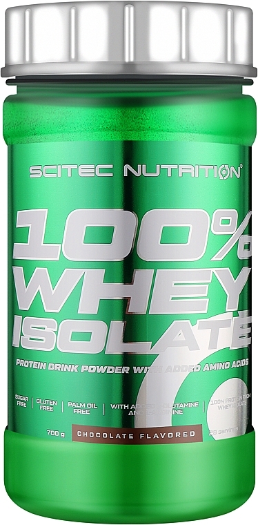 Протеїн сироватковий, ізолят "Шоколад" - Scitec Nutrition 100% Whey Isolate Chocolate — фото N1