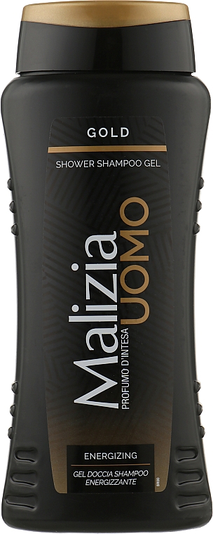 Шампунь-гель для душа - Malizia Uomo Gold Shampoo & Body Wash — фото N1