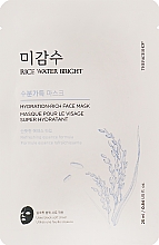 Парфумерія, косметика Тканинна маска для обличчя з рисовою водою - The Face Shop Rice Water Bright Rich Mask Hydration