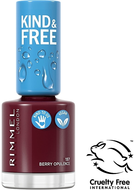 Лак для нігтів - Rimmel Kind Free Clean Nail Polish — фото N2
