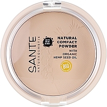 Пудра для обличчя - Sante Natural Compact Powder — фото N2