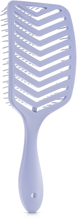 Продувна щітка для волосся, лавандова - MAKEUP Massage Air Hair Brush Lavender — фото N2