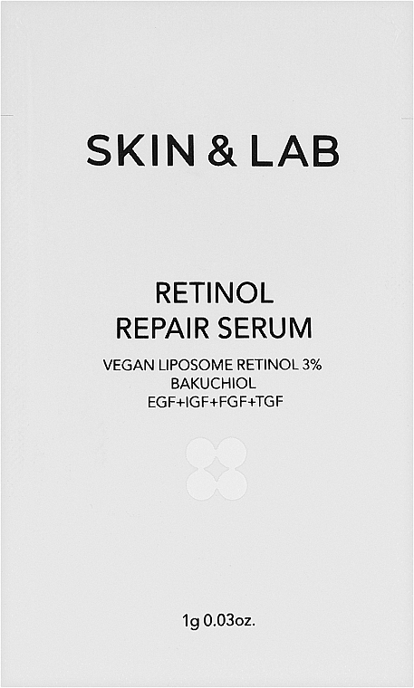 Антивозрастная сыворотка с ретинолом - Skin&Lab Retinol Repair Serum (пробник) — фото N1