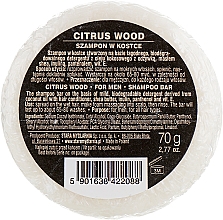 Парфумерія, косметика Шампунь твердий для чоловіків - Stara Mydlarnia Citrus Wood Shampoo Bar For Men (змінний блок)