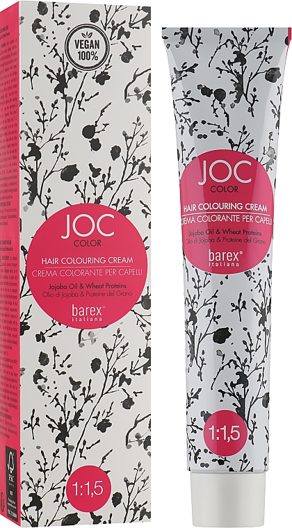 Стійка крем-фарба для волосся - Barex Italiana Joc Color Line — фото N2