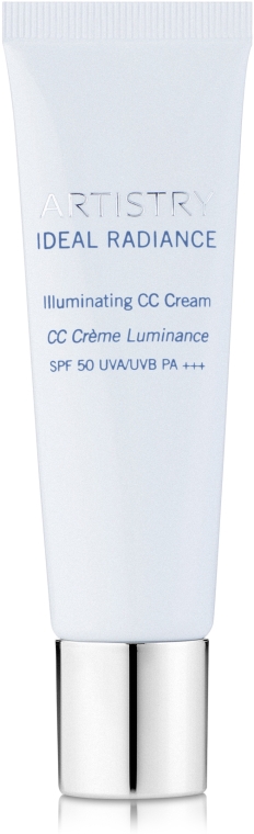 СС Крем для вирівнювання тону обличчя - Amway Artistry Ideal Radiance Illuminating CC Cream — фото N1