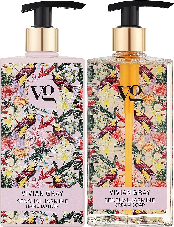 Набор - Vivian Gray Sensual Jasmine (h/soap/350ml + h/lot/350ml) — фото N2