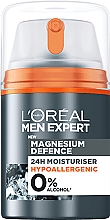 Парфумерія, косметика Гіпоалергенний 24-годинний зволожувальний крем - L'Oreal Men Expert Magnesium Defence Hypoallergenic 24H Moisturiser