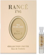 Духи, Парфюмерия, косметика Rance 1795 Eau Sublime - Туалетная вода (пробник)