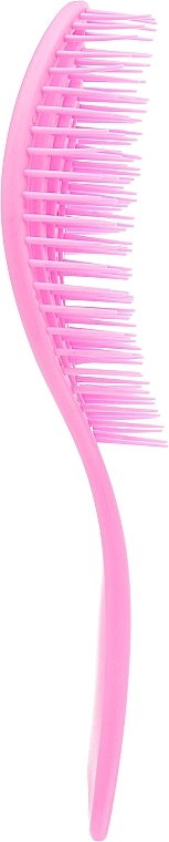 Щітка для волосся овальна продувна, рожева - Avenir Cosmetics — фото N2