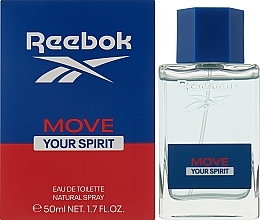 Reebok Move Your Spirit For Men - Туалетная вода — фото N2