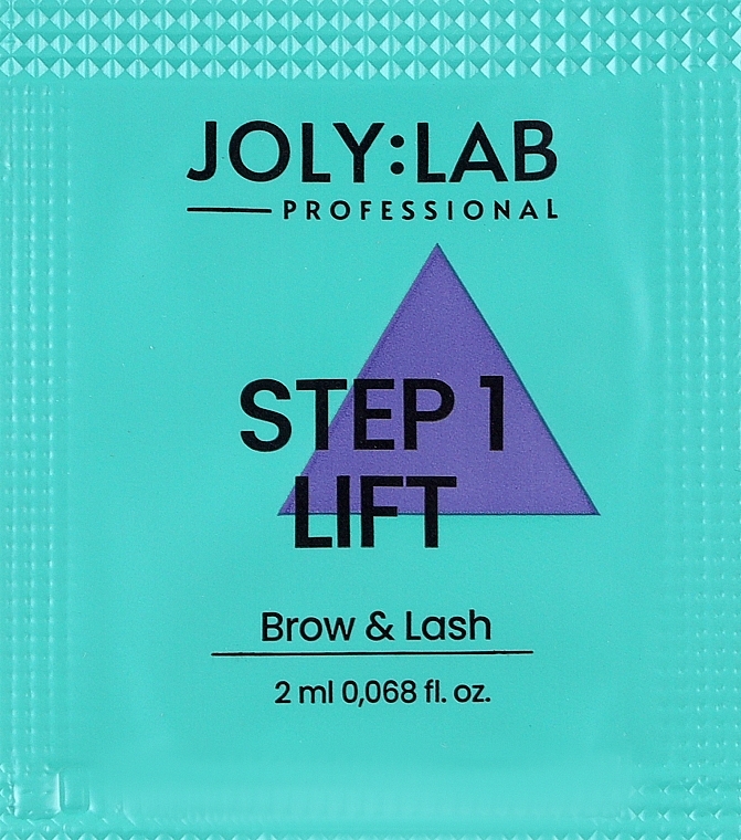 Средство для ламинирования бровей и ресниц - Joly:Lab Brow & Lash Step 1 Lift (мини) — фото N2