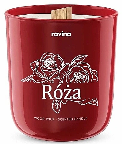 Ароматична свічка "Roza" - Ravina Aroma Candle — фото N1