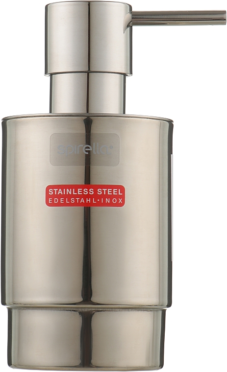 Дозатор для жидкого мыла металлический - Spirella Nyo Steel — фото N1