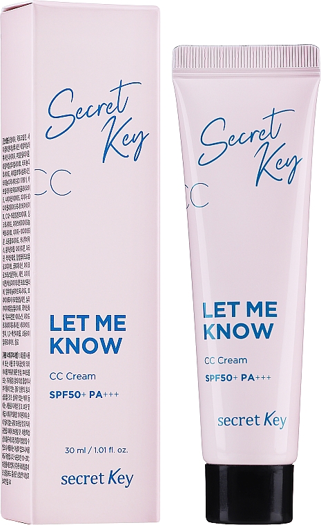 СС-крем - Secret Key Let Me Know CC Cream СС  — фото N2