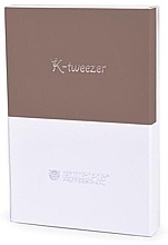 Пинцет профессиональный, светло-коричневый - Kiepe Professional K-Tweezer — фото N3