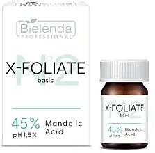 Мигдальна кислота 45% - Bielenda Professional X-Foliate Basic Mandelic Acid 45% — фото N1