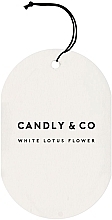 Ароматична підвіска - Candly&Co No.8 White Lotos Flower Fragrance Tag — фото N2