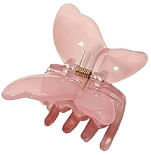 Заколка для волос "Бабочка", розовая - Ecarla — фото N1