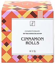 Соєва свічка "Булочка з корицею" - Mys Cinnamon Rolls Candle — фото N3