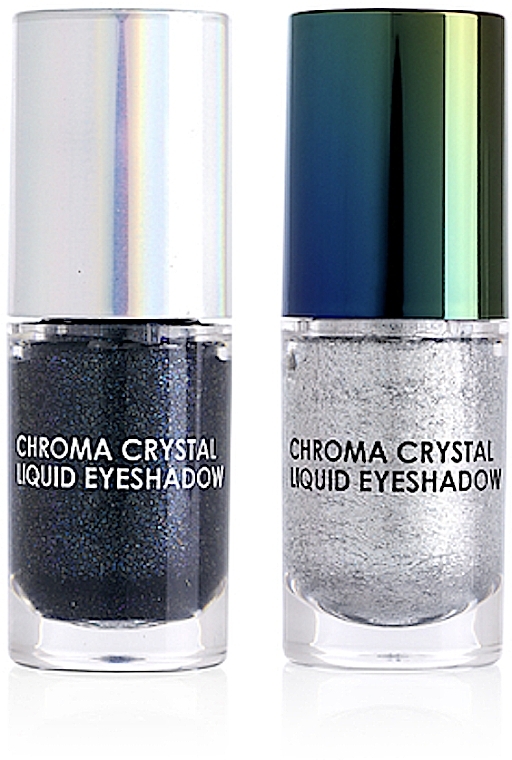 Natasha Denona Chroma Crystal Liquid Eyeshadow Mini Set (eyeshadow/2x2ml) - Natasha Denona Chroma Crystal Liquid Eyeshadow Mini Set (eyeshadow/2x2ml) — фото N1