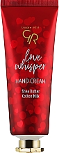 Крем для рук "Love Whisper" - Golden Rose Love Whisper Hand Cream — фото N1