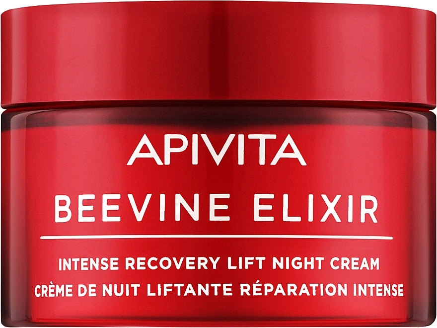 Укрепляющий ночной крем с восстановительным эффектом - Apivita Beevine Elixir Intense Recovery Lift Night Cream — фото N2