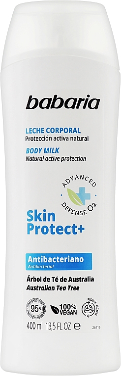 Молочко для тела "Защита плюс" - Babaria Skin Protect+ Body Milk — фото N1