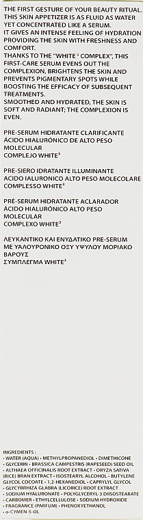Освітлювальна пре-сироватка "Перший догляд" - Academie White Derm Acte Pre Serum Hydratant Eclaircissant — фото N3