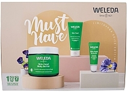 Духи, Парфюмерия, косметика Набор - Weleda Skin Food Must Have Set (butter/150ml + f/b/cr/30ml + lip/butter/8ml)