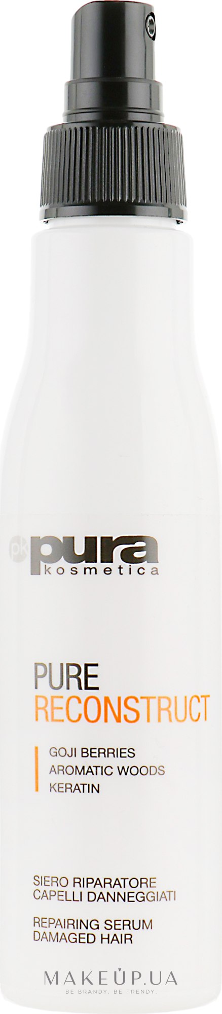 Восстанавливающая сыворотка для поврежденных волос - Pura Kosmetica Pure Reconstruct Serum — фото 150ml