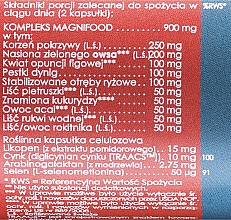 Харчова добавка "Корінь кропиви", в капсулах - Terranova Nettle Root Lycopene & Zinc — фото N3