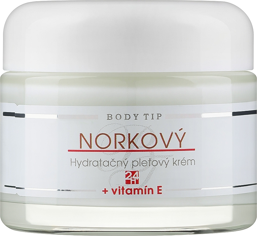 Зволожувальний крем для шкіри з вітаміном Е - Vivaco Body Tip Moisturizing Skin Cream — фото N1