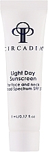 Духи, Парфюмерия, косметика Крем дневной для лица SPF 37 - Circadia Light Day Sunscreen Broad Spectrum SPF37 (пробник)