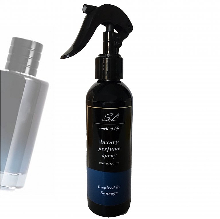 Ароматический спрей для дома и авто - Smell of Life Sauvage Perfume Spray Car & Home — фото N2