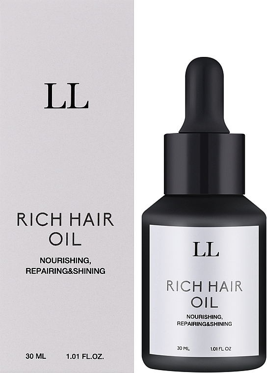 Олія для волосся - love&loss Rich Hair Oil — фото N2