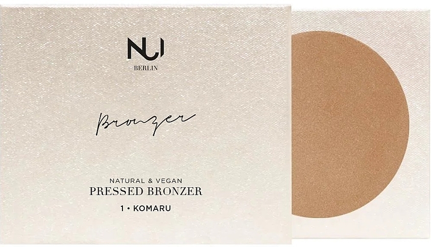 Бронзер для лица - NUI Cosmetics Natural Pressed Bronzer — фото N1