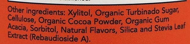 Натуральная добавка - Now Foods Brain Attention Chocolate Flavor — фото N4