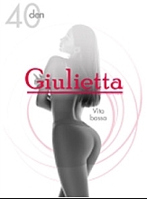 Колготки для жінок "Vita Bassa New" 40 Den, nero - Giulietta — фото N1