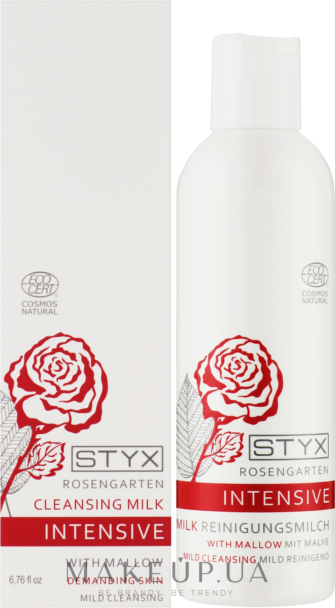 Очищувальне молочко для обличчя - Styx Naturcosmetic Rose Garden Intensive Cleansing Milk — фото 200ml