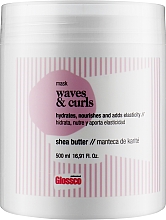Маска для в'юнкого волосся - Glossco Waves & Curls Shampoo — фото N1