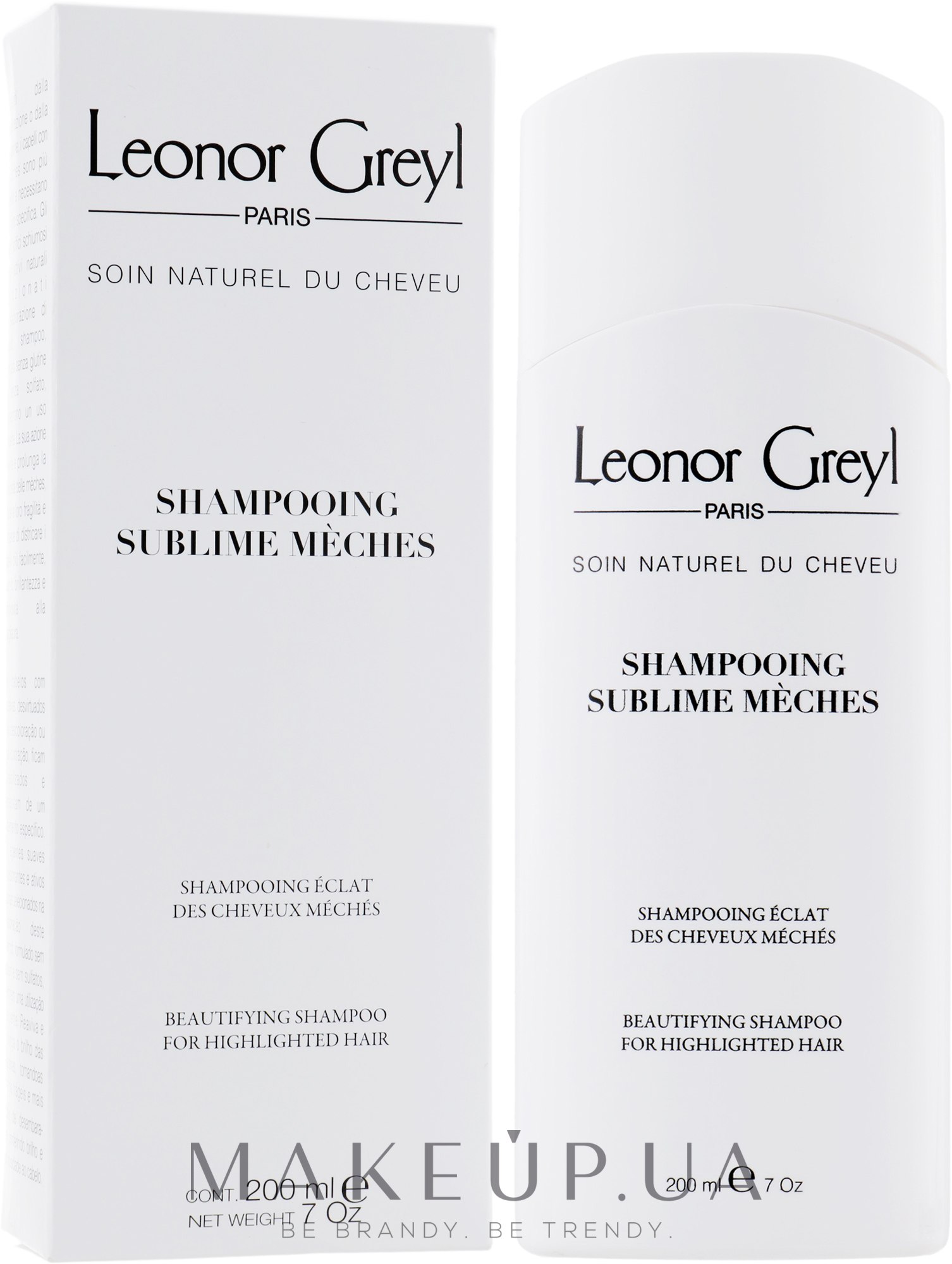 Шампунь для осветленных волос - Leonor Greyl Shampooing Sublime Meches — фото 200ml
