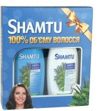 Парфумерія, косметика Набір - Shamtu Volume Plus (shm/380ml + balm/380ml)