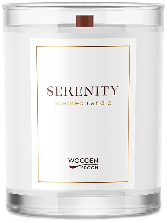 Ароматична свічка - Wooden Spoon Serenity Natural Scented Soy Candle — фото N1