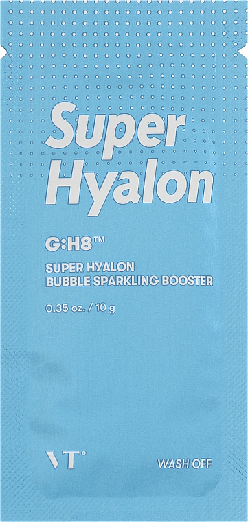 Бульбашкова маска-пінка для обличчя - VT Cosmetics Super Hyalon Bubble Sparkling Booster — фото N4