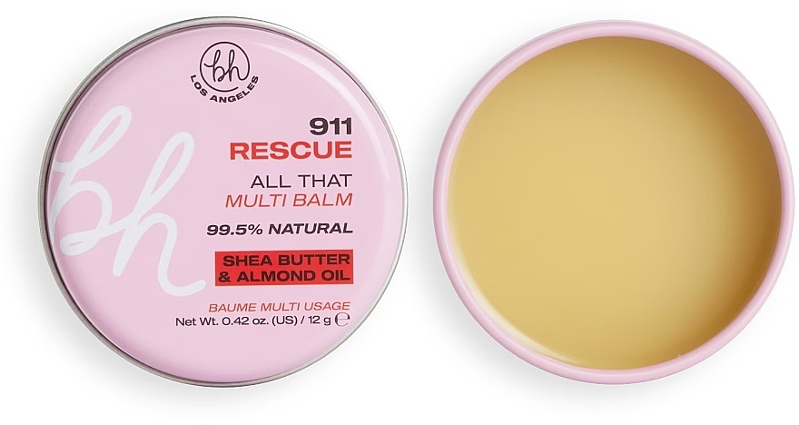 Багатофункціональний бальзам - BH Cosmetics Los Angeles 911 Rescue All That Multi Balm — фото N1