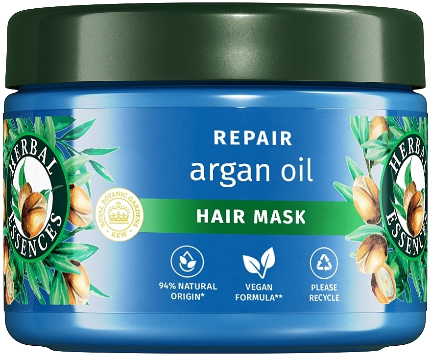 Маска для волос "Восстанавливающее аргановое масло" - Herbal Essences Repair Argan Oil Hair Mask