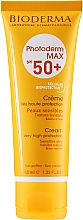 Духи, Парфюмерия, косметика Солнцезащитный крем для нормальной и сухой кожи лица - Bioderma Photoderm MAX SPF50+