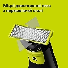 Електростанок для обличчя й тіла - Philips OneBlade Pro 360 QP6542/15 — фото N6